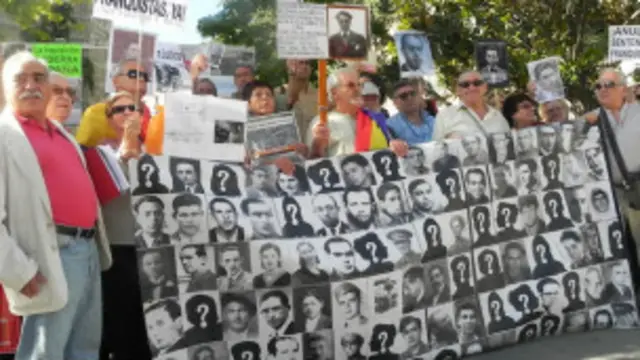 Plataforma por la Comisión de la Verdad. Foto: Sandra la Fuente /BBC