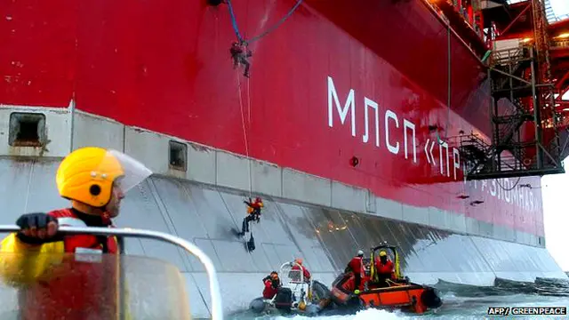 ग्रीनपीस, रूस, मरमंस्क, कार्यकर्ता, गिरफ़्तार