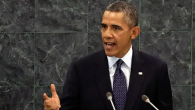 奥巴马说,美国希望和平解决伊朗的核问题