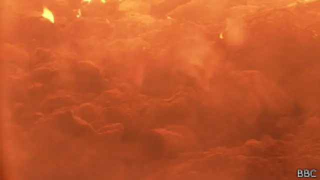 Lixo incinerado | Crédito: BBC