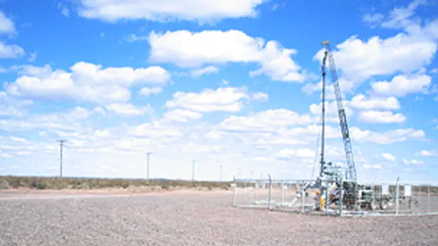 Pozos en Vaca Muerta