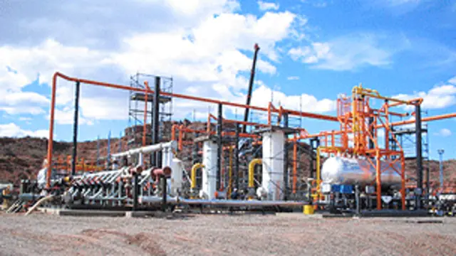 Planta separadora de agua de YPF
