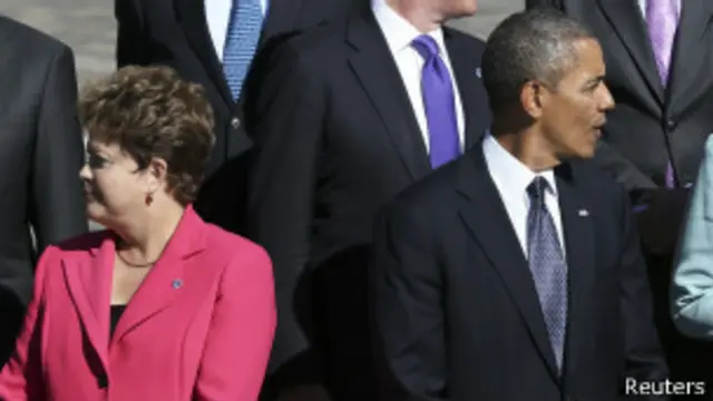Presidentes Dilma Rousseff e Barack Obama (foto: Reuters)