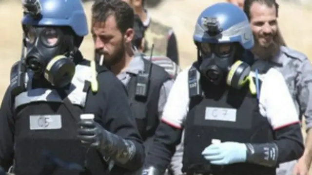 شام نے 2014 کے وسط تک اپنے کیمیائی ہتھیاروں کو ختم کرنے پر اتفاق کیا تھا