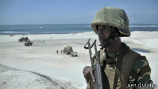 يبلغ تعداد القوات الأفريقية في الصومال 22 ألف جندي