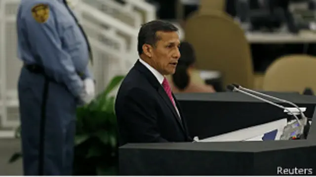 presidente de Peru, Ollanta Humala