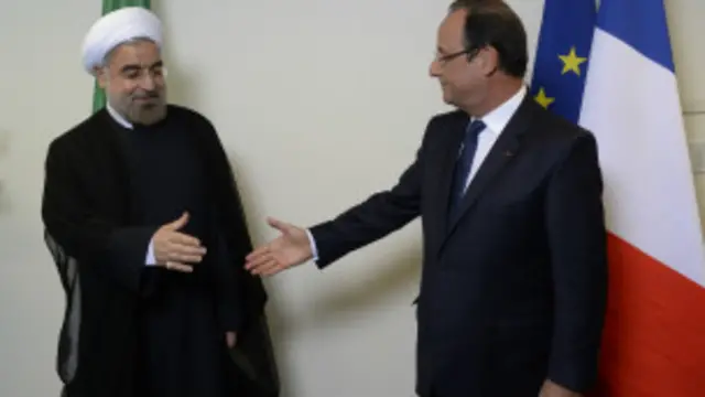 Rouhani và Hollande