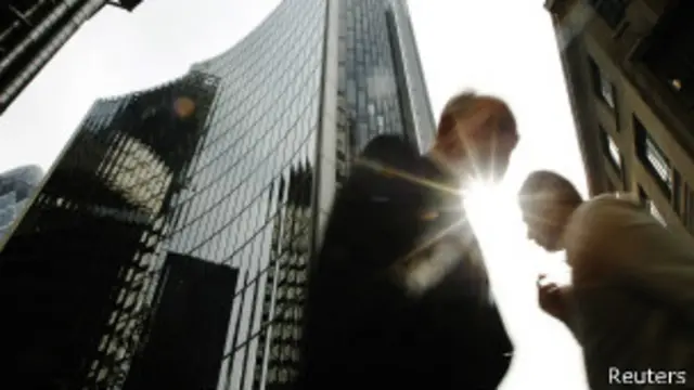 Bankers in London, Reuters