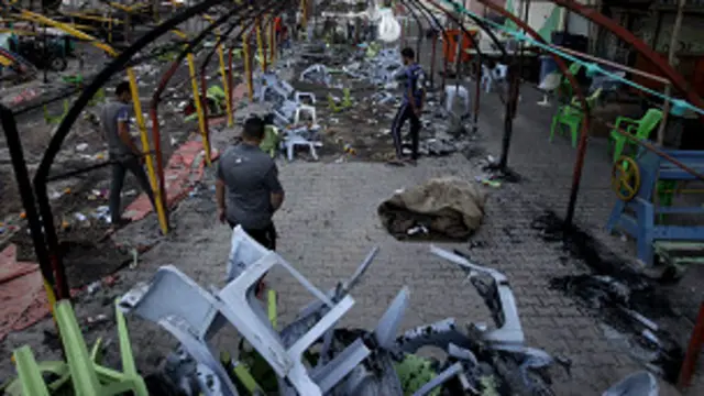 Портлашлар асосан аҳоли гавжум бўлган жойларда юз берган