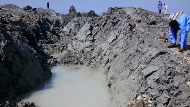 Nueva isla frente a Gwadar, Pakistán
