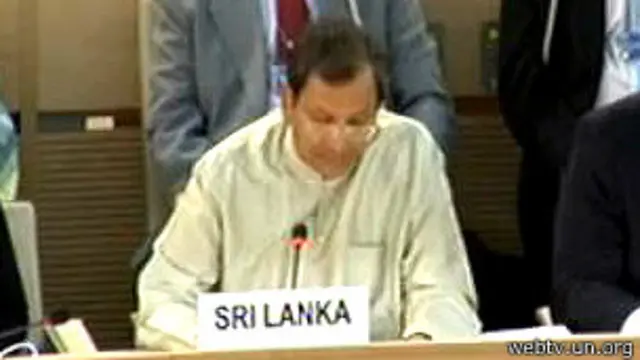 ජිනීවා ශ්රී ලංකා තානාපති රවිනාථ ආරියසිංහ