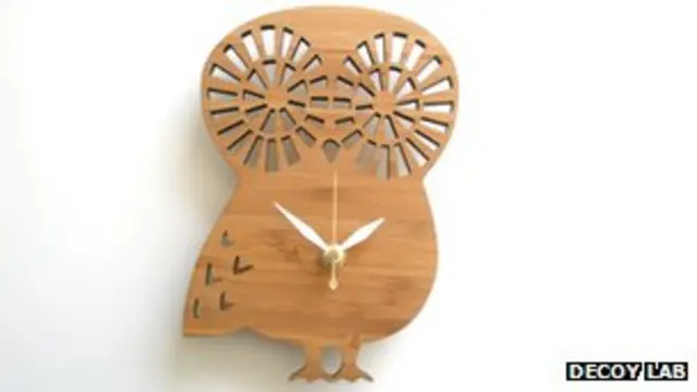 Reloj de bambú