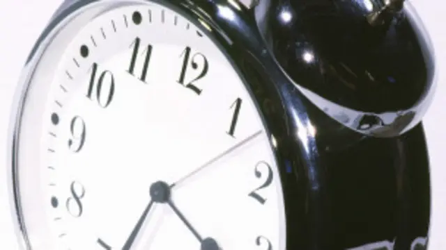 Reloj. Foto de archivo