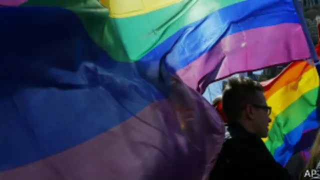 демонстрация ЛГБТ