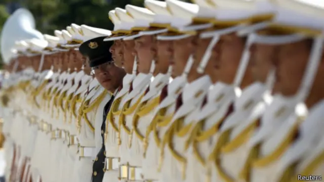 日本自卫队仪仗队（12/09/2013）