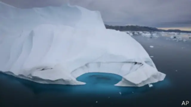 Geleira | Crédito: AP