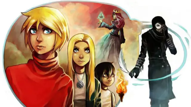 Ilustración de la trama del Escritor Obscuro