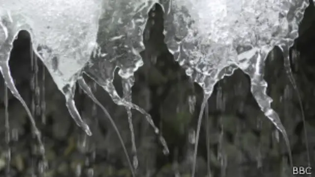 Тающий лед в Антарктике