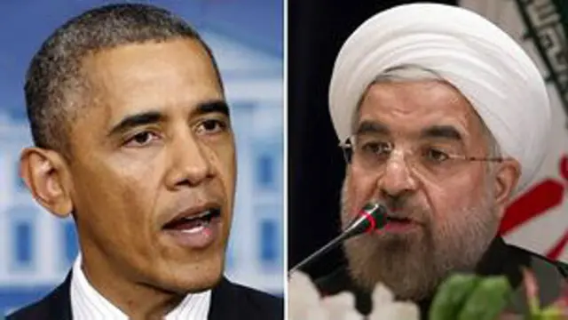奥巴马和鲁哈尼