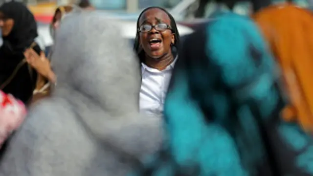 الرئيس البشير يؤكد على حق التعبير السلمي 