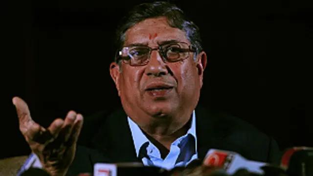 این سری نواسن بی سی سی آئی کے صدارتی انتخاب کے لیے واحد امیداوار تھے