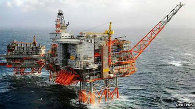 Plataforma petrolera en Valhall