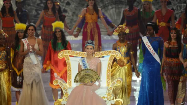 مگان یونگ، از فیلیپین به عنوان دختر شایسته امسال در جهان برگزیده شد