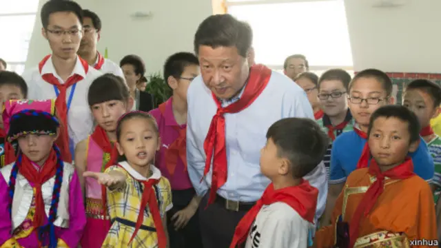 習近平與中國少年