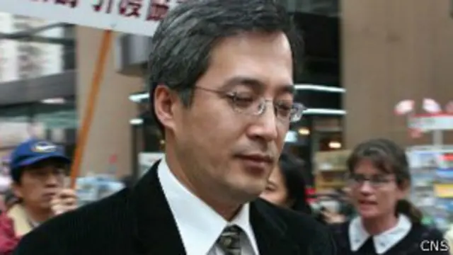 高山在加拿大溫哥華出席移民聆訊(中新社圖片11/4/2007)