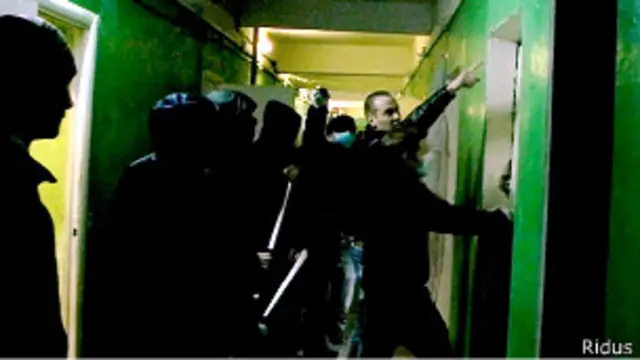 Акция в общежитии в Капотне