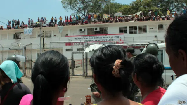 Prisão de Sabaneta | Crédito: AFP