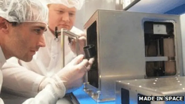 پرنٹر کی تیاری کے لیے ’میڈ ان سپیس‘ کا انتخاب کیا گیا ہے