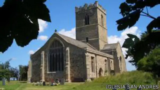 Iglesia de San Andrés en Paull, Reino Unido