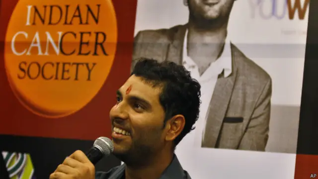 भारत को क्रिकेट के मैदान में कई मैच जिताने वाले युवराज ने कैंसर की जंग जीतकर फिर से मैदान में वापसी की.