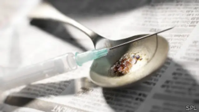 Шприц с героином