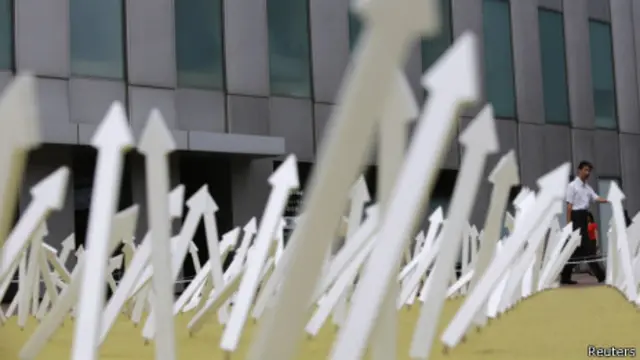 東京的一處街頭雕塑