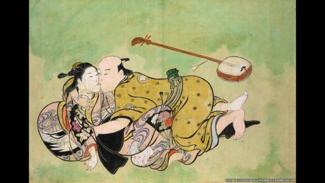 Рисованная японская эротика