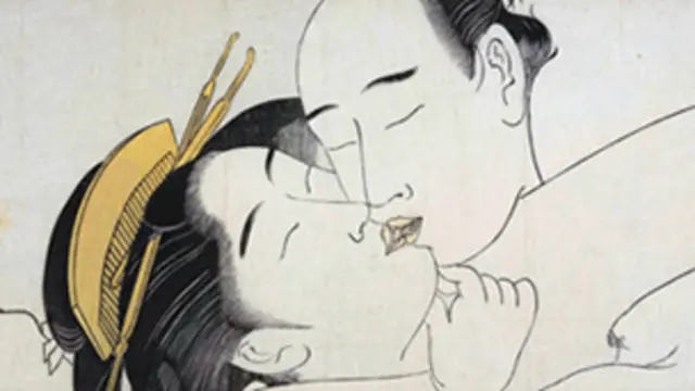 日本情色艺术品-春宫图