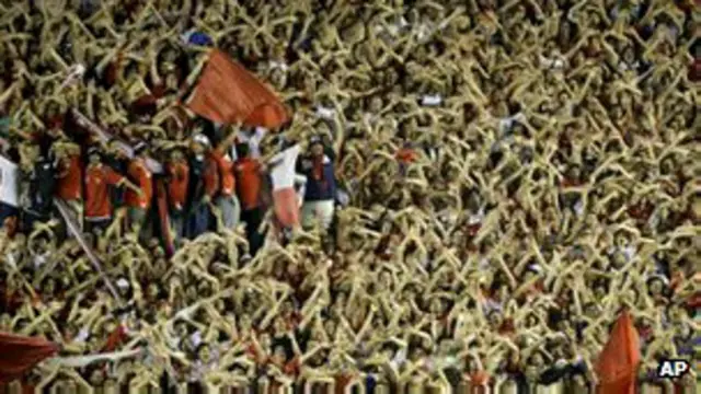 Estadio de fútbol en Argentina
