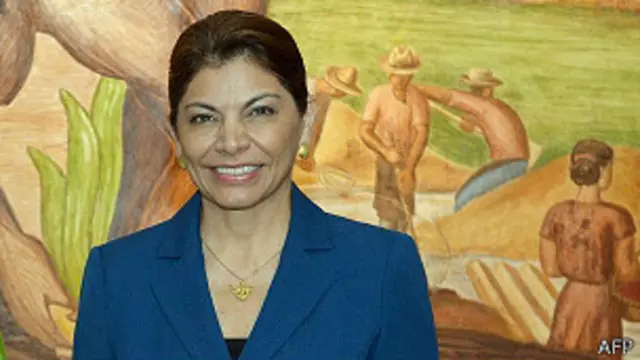Laura Chinchilla, presidenta de Costa Rica