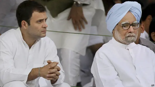 मनमोहन और राहुल