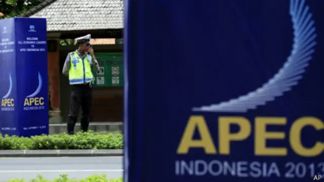 本届亚太经合峰会将在巴厘岛努沙杜瓦度假区举行（02/10/2013）