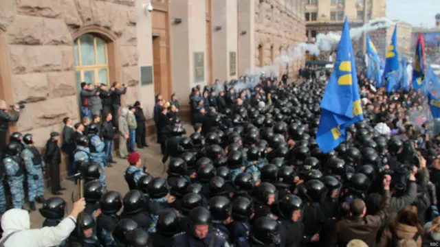 Киеврада, сессия, заседание, пикет, драка