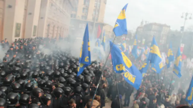 Киеврада, сессия, заседание, пикет, драка