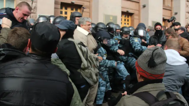 Киеврада, сессия, заседание, пикет, драка