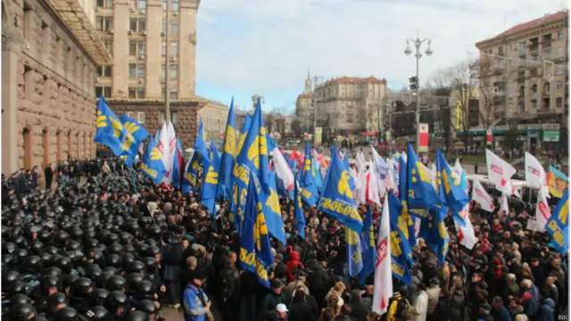 Киеврада, сессия, заседание, пикет, драка