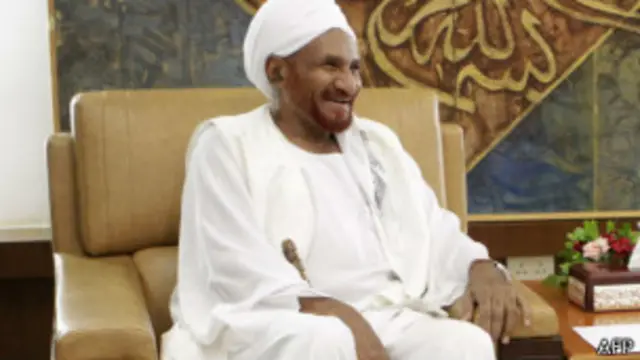 اقترح المهدي تشكيل نظام جديد مثلما حدث في جنوب أفريقيا عام 1992