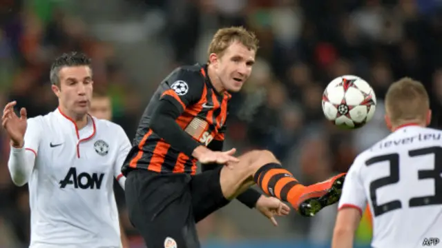 Шахтер-Манчестер-Юнайтед, матч