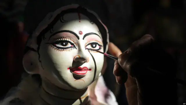 दुर्गा पूजा की तैयारियां