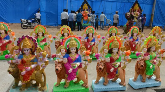 दुर्गा पूजा की तैयारियां
